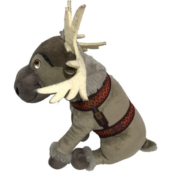 Disney Frozen Sven Reindeer Plush Toy 12" Stuffed Animal - Picture 1 of 11